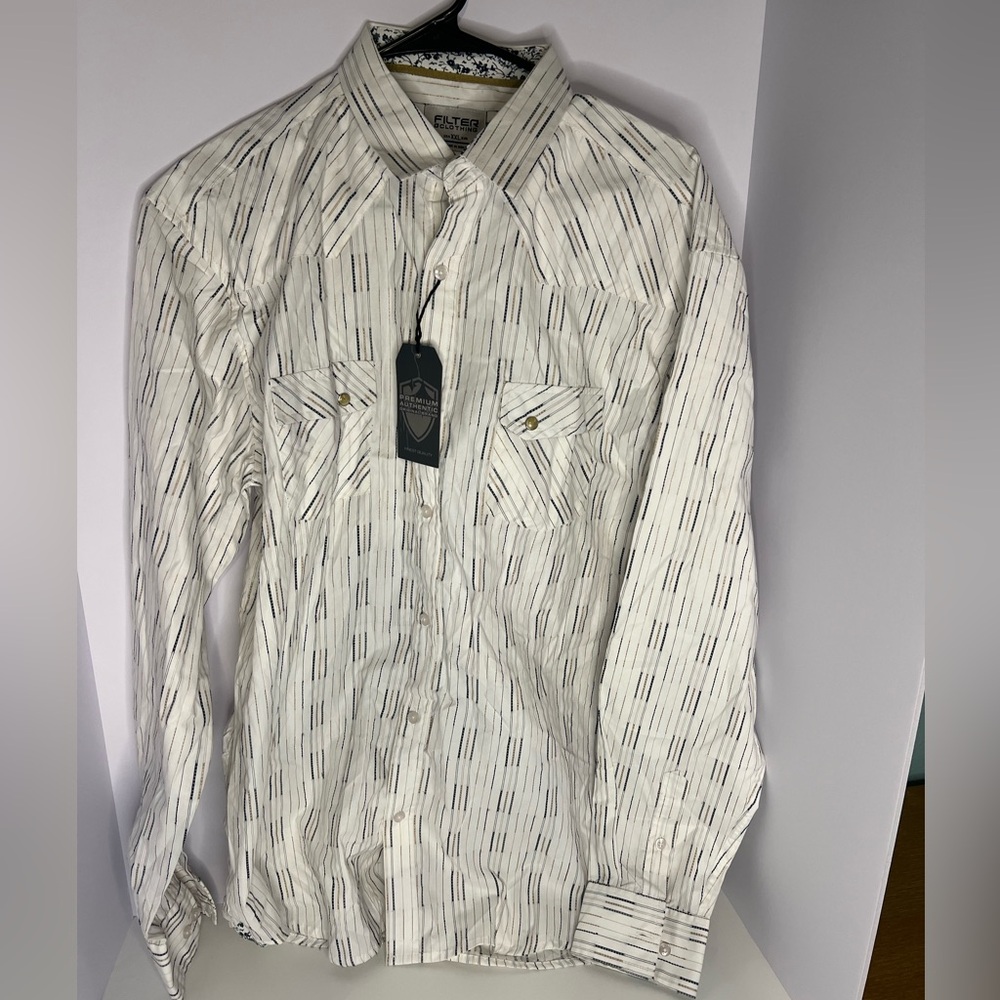 Filter Clothing Men’s Button Down Shirt Size XXL